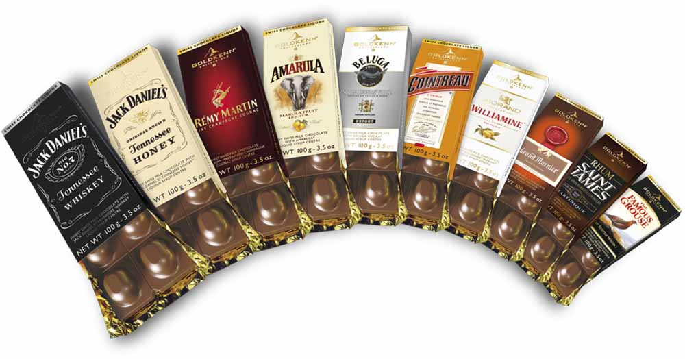 Goldkenn Gift Pack Liquor Bars 300g